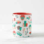 Wellness-Center Tag Selbst Liebe Vibes Tasse (Zentrum)