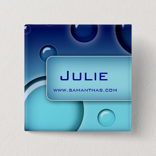 Wellness-Center-Tag-Taste Brooch Bläschen Button (Vorderseite)