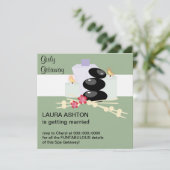 Wellness-Center-Tageseinladung Einladung (Stehend Vorderseite)