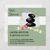 Wellness-Center-Tageseinladung Einladung (Vorne/Hinten)