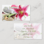 Wellness-Center-Themed Geschäfts-Karte Visitenkarte (Vorne/Hinten)