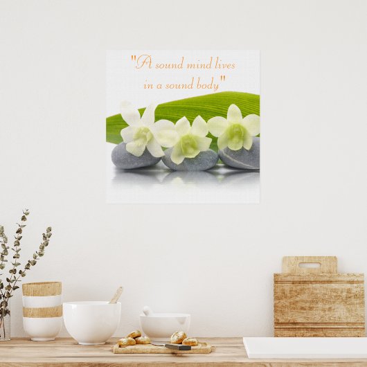 Wellness-Center Treatment Poster (Küche)