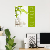 Wellness-Center Treatment Poster (Heimbüro)