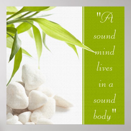 Wellness-Center Treatment Poster (Vorne)