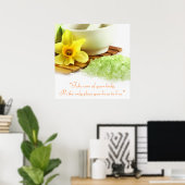 Wellness-Center Treatment Poster (Heimbüro)