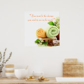 Wellness-Center Treatment Poster (Küche)