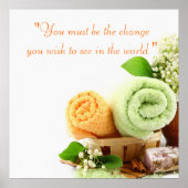 Wellness-Center Treatment Poster (Vorne)