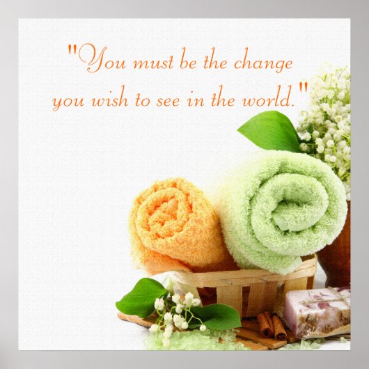 Wellness-Center Treatment Poster (Vorne)