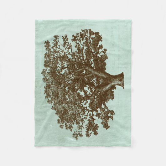 Wellness-Center Tree IV Fleecedecke (Vorderseite)