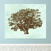 Wellness-Center Tree IV Leinwanddruck (Insitu (Holzboden))