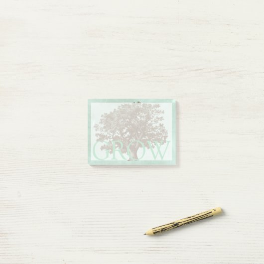 Wellness-Center Tree IV Post-it Klebezettel (Auf Schreibtisch)