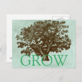 Wellness-Center Tree IV Postkarte (Vorne/Hinten)