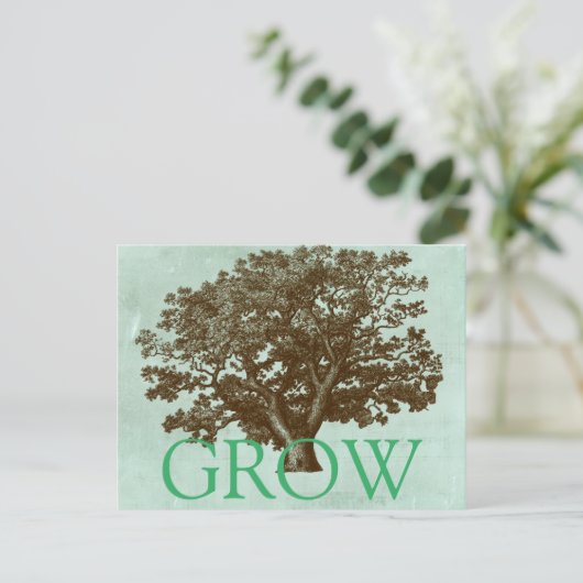 Wellness-Center Tree IV Postkarte (Stehend Vorderseite)