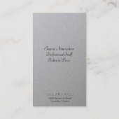 Wellness-Center-u. Visitenkarte (Rückseite)