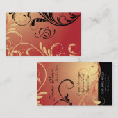 Wellness-Center-u. Visitenkarte (Vorne/Hinten)