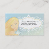 Wellness-Center und Ästhetik-Geschäfts-Karte Visitenkarte (Rückseite)