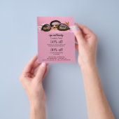 Wellness-Center und Beauty Business personalisiert Flyer (Gruppe)