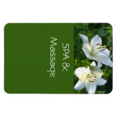 WELLNESS-CENTER und Massage Magnet (Horizontal)