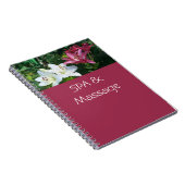 WELLNESS-CENTER und Massage Notizblock (Rechte Seite)