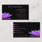 Wellness-Center und Salon Visitenkarte (Vorne/Hinten)