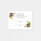 Wellness-Center-und Schönheits-Verabredung Post-it Klebezettel (Vorderseite)