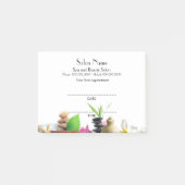 Wellness-Center-und Schönheits-Verabredung Post-it Klebezettel (Vorderseite)