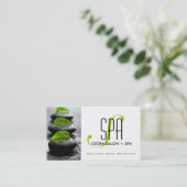 Wellness-Center und Terminkarte (Stehend Vorderseite)