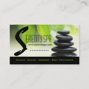Wellness-Center und Terminkarte