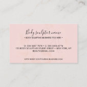 Wellness-Center Visitenkarte (Rückseite)