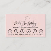 Wellness-Center Visitenkarte (Vorderseite)