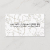 Wellness-Center Visitenkarte (Rückseite)