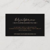 Wellness-Center Visitenkarte (Rückseite)