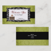 Wellness-Center Visitenkarte (Vorne/Hinten)