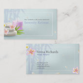 Wellness-Center-Visitenkarte Visitenkarte (Vorne/Hinten)