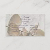 Wellness-Center-Visitenkarte Visitenkarte (Rückseite)