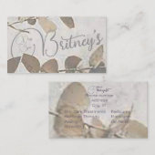 Wellness-Center-Visitenkarte Visitenkarte (Vorne/Hinten)