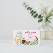 Wellness-Center-Visitenkarte Visitenkarte (Stehend Vorderseite)