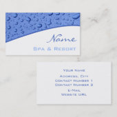 Wellness-Center-Visitenkarte Visitenkarte (Vorne/Hinten)