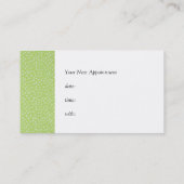 Wellness-Center-Visitenkarten / Terminkarten Terminkarte (Rückseite)