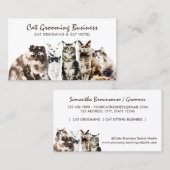 Wellness-Center von Haustieren Visitenkarte (Vorne/Hinten)