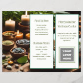 Wellness-Center Wellness Holistic Ayurveda Faltbro Flyer (Vorne)