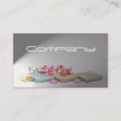 WELLNESS-CENTER, Wellness Visitenkarte (Rückseite)