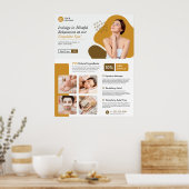 Wellness-Center, Wellnesscenter, Schönheitspflege Poster (Küche)