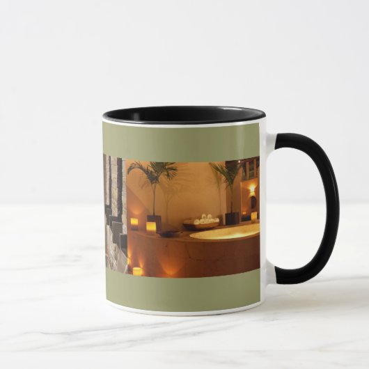 Wellness-Center-Zeit Tasse (Rechts)