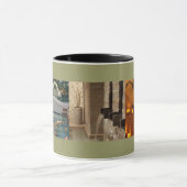 Wellness-Center-Zeit Tasse (Zentrum)