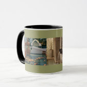 Wellness-Center-Zeit Tasse (Vorderseite Links)