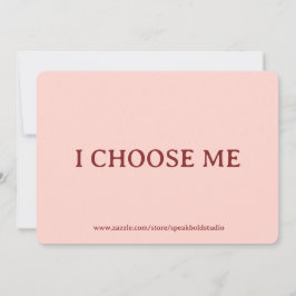 Wellness & Encouragement Custom Card For Her Feiertagskarte