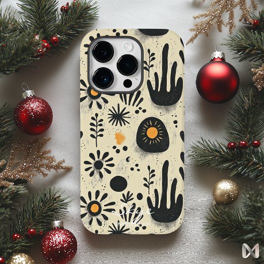 Wellness Floral Bliss mit Wüstenakzenten Case-Mate iPhone Hülle