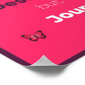 Wellness ist kein Journey Motivierend Poster (Ecke)