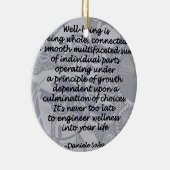 Wellness Keramik Ornament (Rechts)